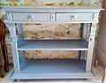 french antique dessert / sidetable